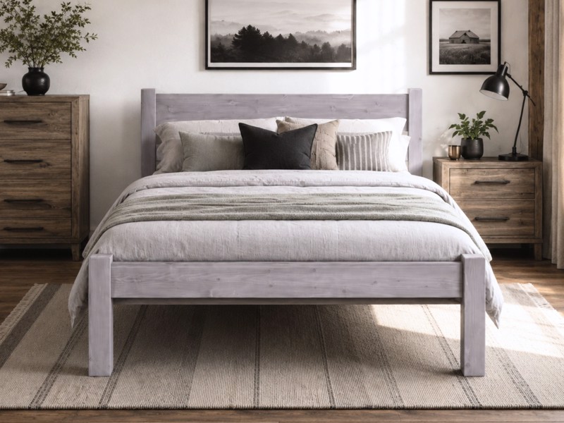 Land Of Beds Larkrise Wooden Bed Frame2