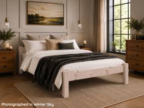Land Of Beds Thistleby Wooden Bed Frame10