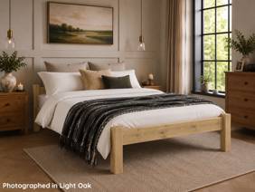 Land Of Beds Thistleby Wooden Bed Frame6