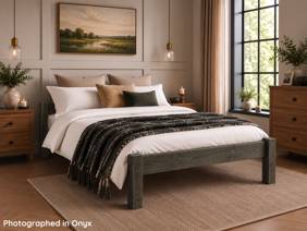 Land Of Beds Thistleby Wooden Bed Frame7