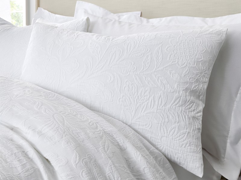 Bianca Fine Linens Fleur Matelasse Duvet Cover Set2