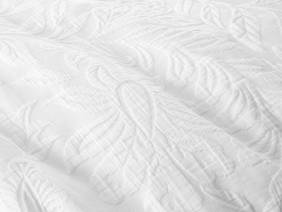 Bianca Fine Linens Fleur Matelasse Duvet Cover Set4