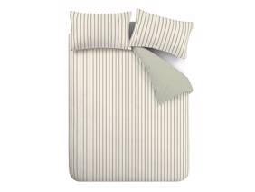 Bianca Fine Linens Hampton Stripe Green Duvet Cover Set7