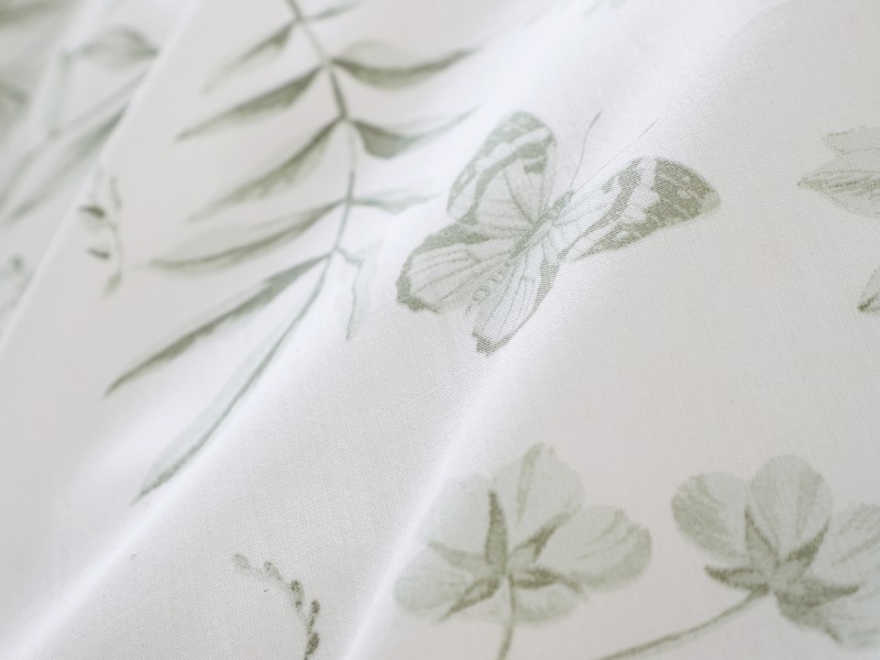 Bianca Fine Linens Thea Floral Green Duvet Cover Set5