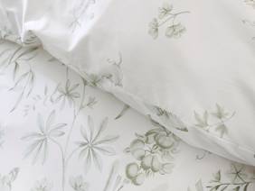 Bianca Fine Linens Thea Floral Green Duvet Cover Set3