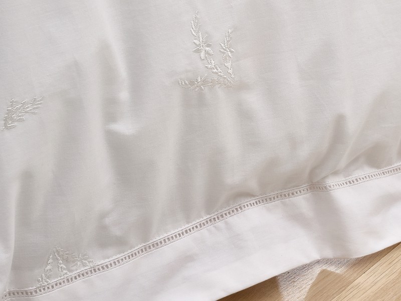 Bianca Fine Linens Lottie Embroidery Single Duvet Cover Set6