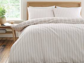 Bianca Fine Linens Ashford Stripe Natural Duvet Cover Set3