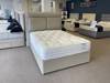 Highgrove Beds Double Size - CLEARANCE - Ex-Showroom - Tweed Wheat Norbury Headboard and Grange Ortho 1000 Divan Bed1