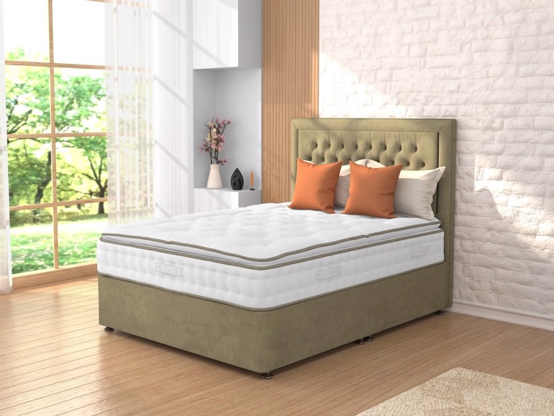 Relyon Whitley Pillowtop Small Double Divan Bed1