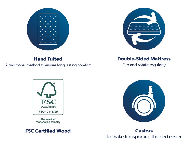 Hypnos Ortho Platinum Divan Bed8