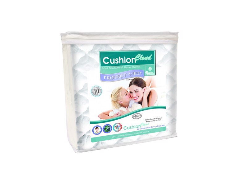 Land Of Beds Cushion Cloud Mattress Protector1