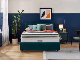 Silentnight Viola Box Top Single Divan Bed1