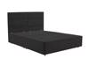 Hypnos Double Size - CLEARANCE - Ex-Showroom - Daytona Coal Gabriella Headboard with Platform Top Bed Base1