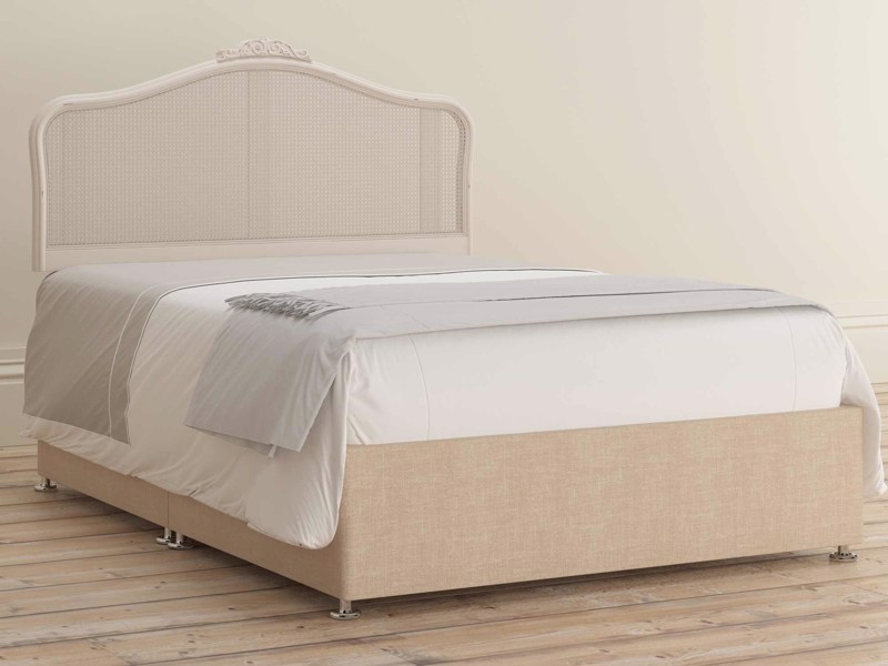 Land Of Beds Double Size - CLEARANCE STOCK - Avebury Rattan Headboard4