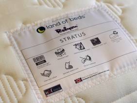 Relyon King Size - CLEARANCE - Ex-Showroom - Stratus Dunlopillo Latex Mattress7