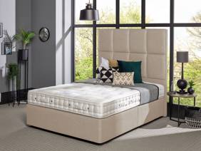 Hypnos Double Size - CLEARANCE STOCK - Imperio Stone Cambridge Deluxe Divan Bed1