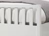 Land Of Beds Lilybrook White Wooden Ottoman Bed3