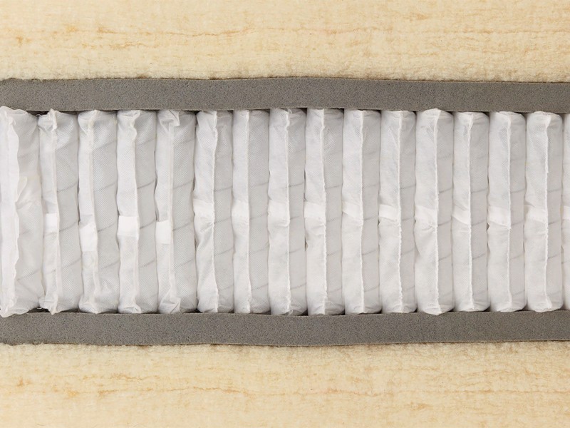 Hypnos King Size - CLEARANCE STOCK - Brooklyn Smoke Wool Origins 10 Divan Bed7