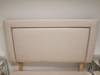 Sleepeezee Double Size - CLEARANCE - Ex-Showroom - Queens Oat Orchid Headboard and Ashford Deluxe Bed Base3