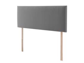 Silentnight King Size - CLEARANCE STOCK - Weave Slate Grey Lyon Headboard1