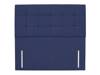 Sleepeezee King Size - CLEARANCE - Ex-Showroom - Plush Navy Jasmine Headboard1