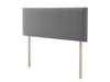 Silentnight Single Size - CLEARANCE STOCK - Weave Slate Grey Lyon Headboard1