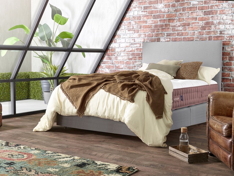 Harrison Spinks Double Size - CLEARANCE STOCK - Firm Loop Wool Mattress3