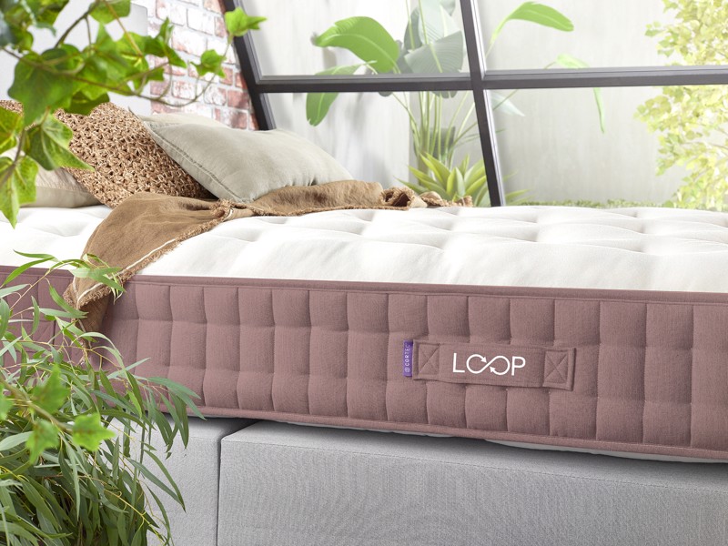 Harrison Spinks Double Size - CLEARANCE STOCK - Firm Loop Wool Mattress5