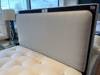 Hypnos Double Size - CLEARANCE - Ex-Showroom - Maestro Oatmeal Emily Headboard and Ortho Silver Divan Bed5