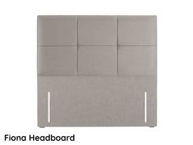 Hypnos Double Size - CLEARANCE - Ex-Showroom - Imperio Stone Fiona Headboard and Ortho Gold Divan Bed10