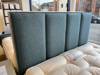 Hypnos Double Size - CLEARANCE - Ex-Showroom - Tweed Dark Green Francesca Headboard and Luxor Comfort Supreme Divan Bed9