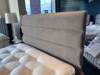 Hypnos King Size - CLEARANCE - Ex-Showroom - Imperio Grey Josephine Headboard and Solace Divan Bed8