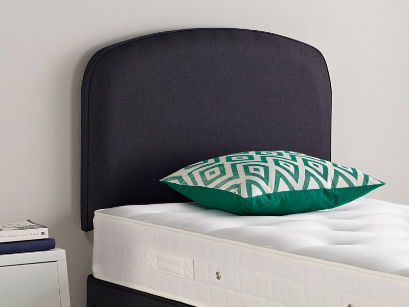 Relyon Small Single Size - CLEARANCE - Ex-Showroom - Glacier Plain Headboard2