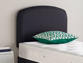 Relyon Small Single Size - CLEARANCE - Ex-Showroom - Glacier Plain Headboard2