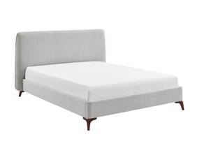 Land Of Beds Fernleigh Grey Fabric Bed Frame4