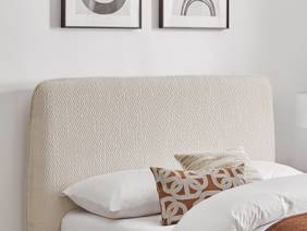 Land Of Beds Fernleigh Natural Fabric Bed Frame3