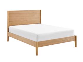 Land Of Beds Rosewood Oak Wooden Bed Frame4