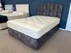 Hypnos King Size - CLEARANCE - Ex-Showroom - Daytona Pebble Beatrice Headboard and Porthaven Divan Bed1