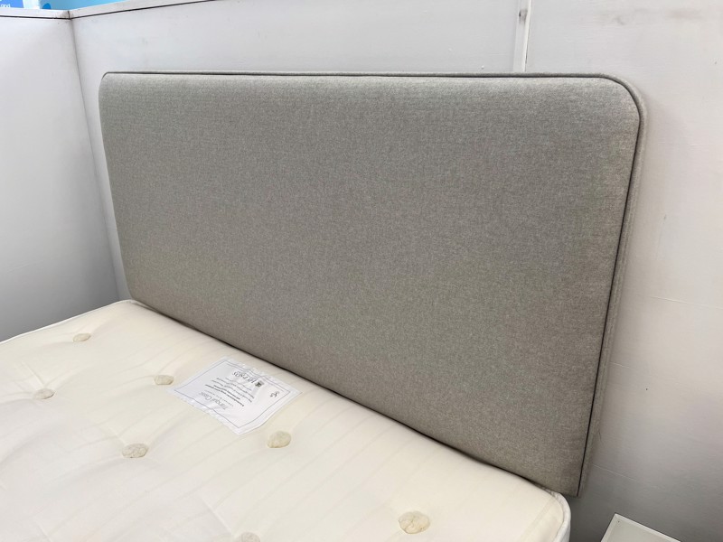 Hypnos Double Size - CLEARANCE - Ex-Showroom - Tweed Stone Emily Headboard and Tranquil Classic Divan Bed6