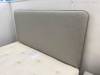 Hypnos Double Size - CLEARANCE - Ex-Showroom - Tweed Stone Emily Headboard and Tranquil Classic Divan Bed6