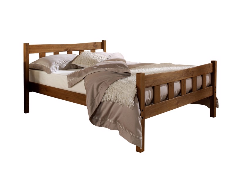 Land Of Beds Single Size - CLEARANCE STOCK - Hampstead Pine Wooden Bed Frame3
