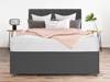 Airsprung Double Size - CLEARANCE STOCK - Linoso Charcoal Posture Support Divan Bed1
