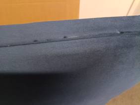 Relyon Super King Size - CLEARANCE - Ex-Showroom - Midnight Contemporary Design Headboard3