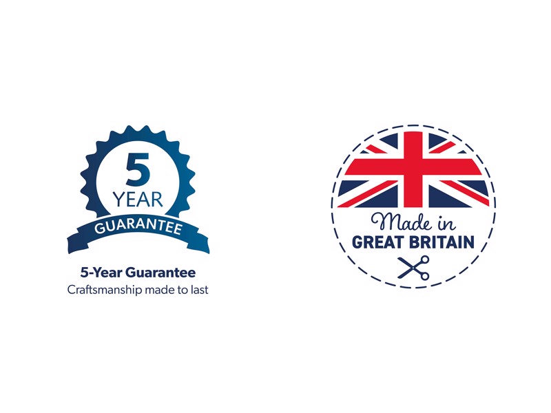 Adjust-A-Bed Small Double Size - CLEARANCE STOCK - Linoso Duck Egg Repton Headboard3