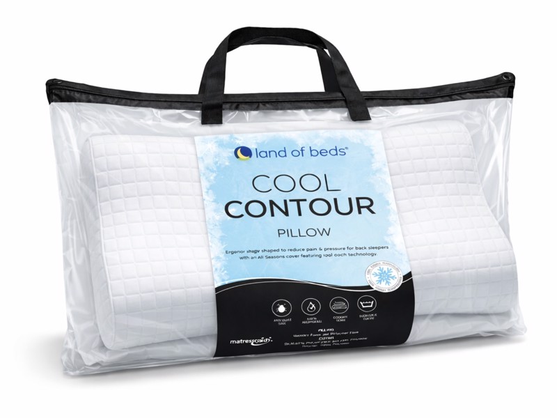 Land Of Beds Cool Contour Pillow1