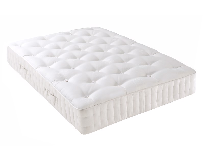 Hypnos King Size - CLEARANCE - Daytona Pebble Beatrice Headboard and Kensington Deluxe Divan Bed5