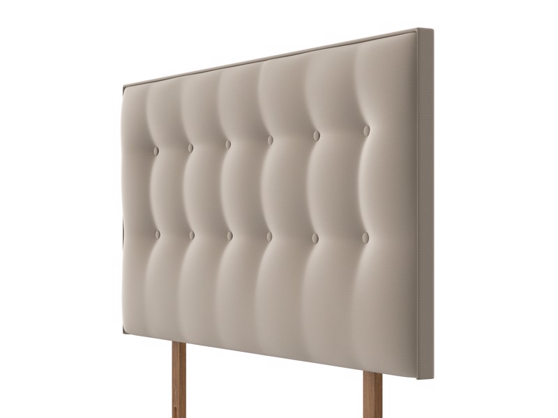 Silentnight King Size - CLEARANCE STOCK - Hayez Weave Sandstone Headboard2
