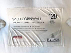 Hypnos Double Size - CLEARANCE - Ex-Showroom - Misty Moonstone Isobella Headboard And Eden Project Wild Cornwall Divan Bed7