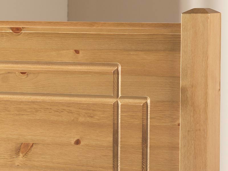 Friendship Mill Super King Size - CLEARANCE STOCK - Vegas Pine Headboard2