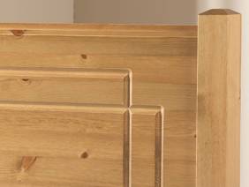 Friendship Mill Super King Size - CLEARANCE STOCK - Vegas Pine Headboard2